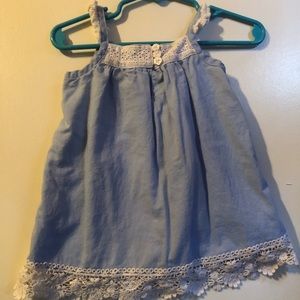 An infant baby girl dress